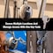 Master Lock Master Lock Magnum 1-1/2 in. H X 2-3/4 in. W Stainless Steel Ball Bearing Locking Shrouded Padlock M40KA - alternate 5